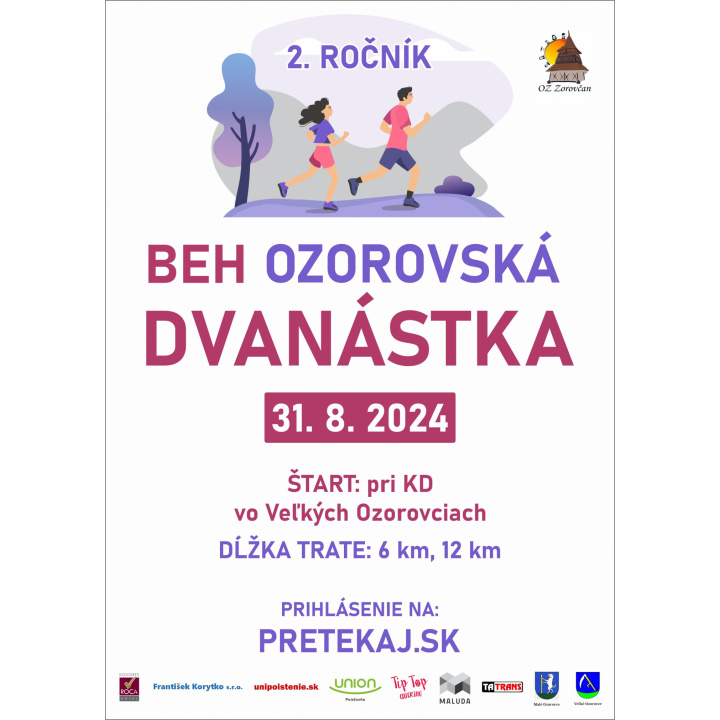 OZOROVSKÁ DVANÁSTKA 2024 - 2.ročník